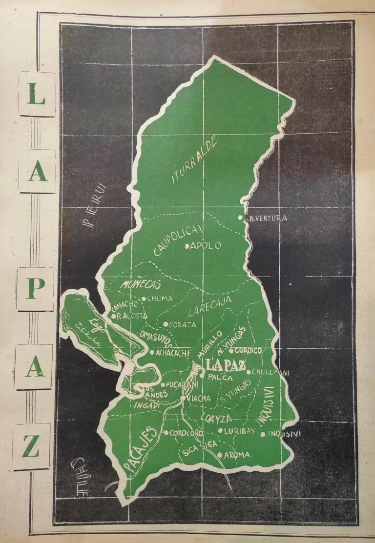 La Paz en 1948, la hermana mayor de Bolivia