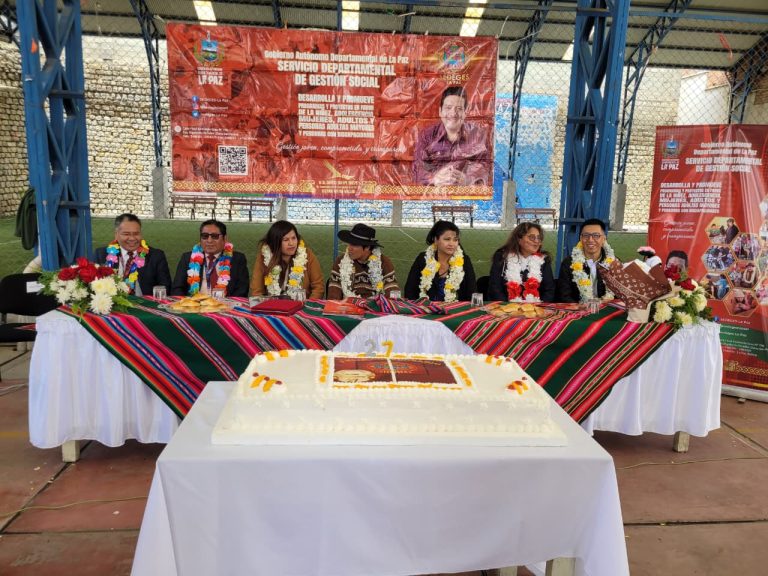 Sedeges, 27 años destacados por el servicio a la población en situación vulnerable de La Paz