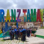 Ichoca celebra con el Gobernador Santos Quispe el inicio de obras para el puente Franz Tamayo