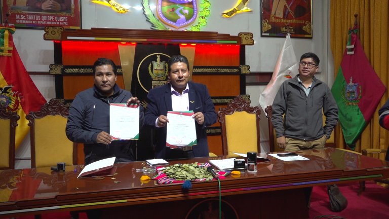 Sica Sica se beneficia con una represa y un sistema de riego; ambos ya tienen financiamiento