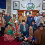 Gobernador paceño da curso a un paquete de convenios y estructuras de financiamiento para diversos proyectos