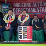 Con la presencia del Gobernador paceño, comienzan las obras del edificio que reforzará la lucha contra la violencia en la Fiscalía